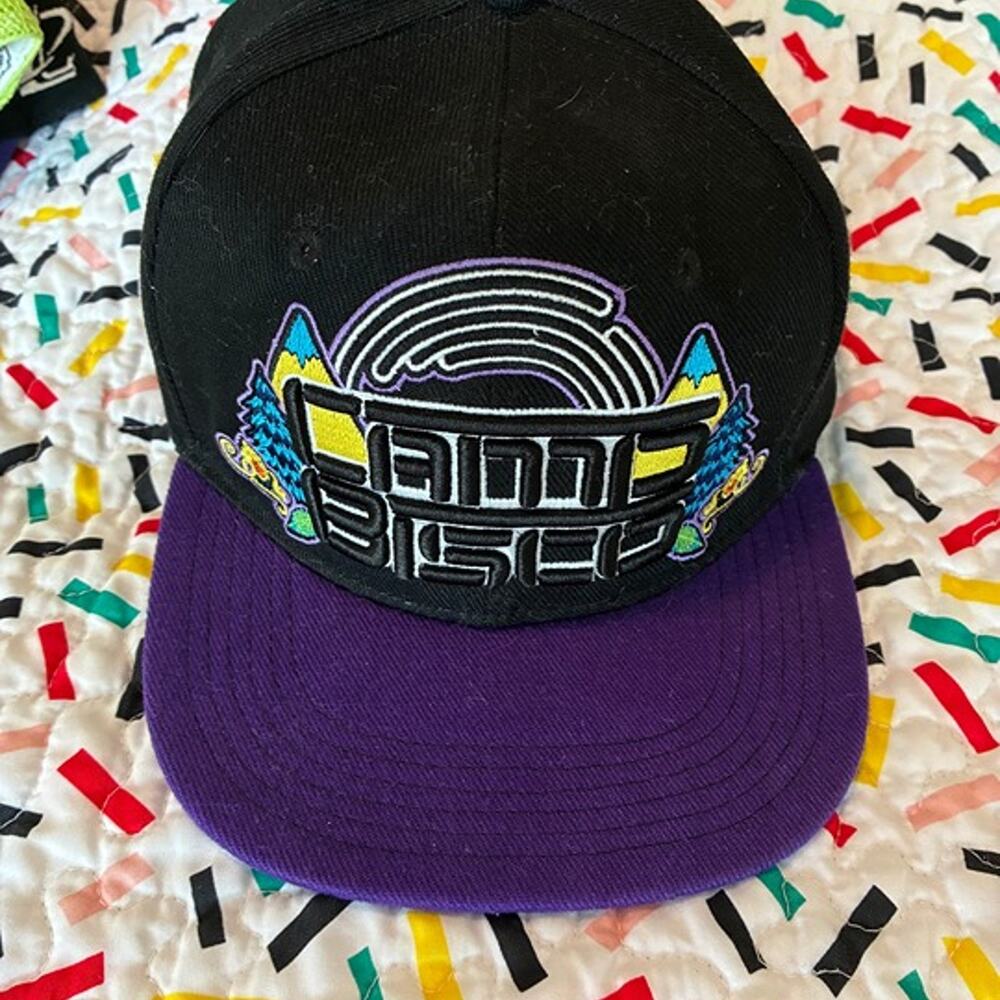 Camp Bisco Adjustable Snapback Hat Grassroots California Limited Edition
